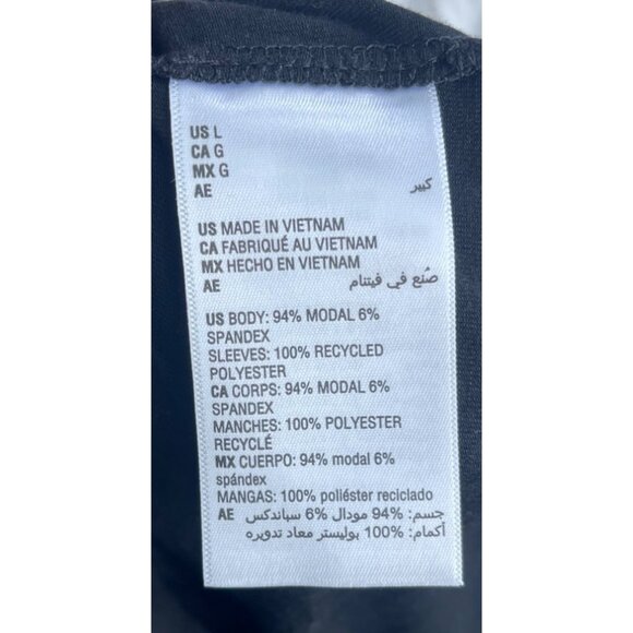 On 34Th Puff Ruffle Sleeve Boho Top Size L NWT Witchy Fairy Grunge Whimsigoth - Picture 9 of 11